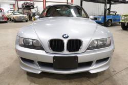 1999 BMW M Roadster in Arctic Silver Metallic over Imola Red & Black Nappa