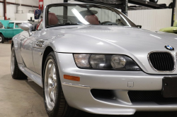 1999 BMW M Roadster in Arctic Silver Metallic over Imola Red & Black Nappa