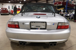 1999 BMW M Roadster in Arctic Silver Metallic over Imola Red & Black Nappa