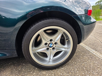 1999 BMW M Roadster in Boston Green Metallic over Black Nappa