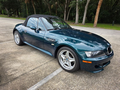 1999 BMW M Roadster in Boston Green Metallic over Black Nappa