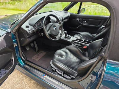 1999 BMW M Roadster in Boston Green Metallic over Black Nappa