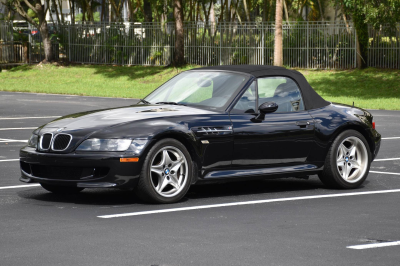 1999 BMW M Roadster in Cosmos Black Metallic over Black Nappa