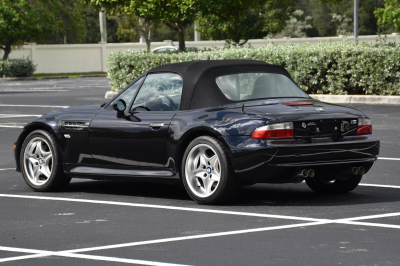 1999 BMW M Roadster in Cosmos Black Metallic over Black Nappa