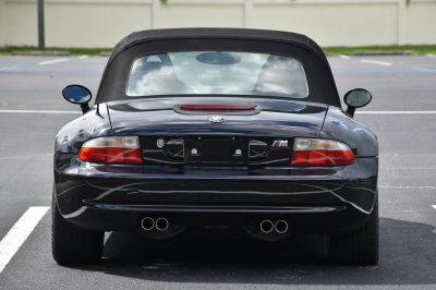 1999 BMW M Roadster in Cosmos Black Metallic over Black Nappa