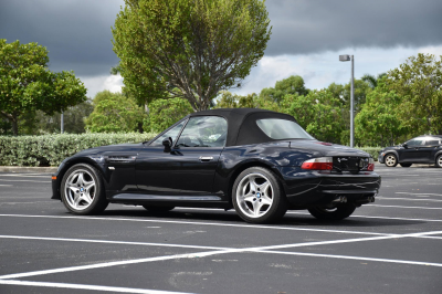 1999 BMW M Roadster in Cosmos Black Metallic over Black Nappa