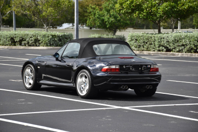 1999 BMW M Roadster in Cosmos Black Metallic over Black Nappa