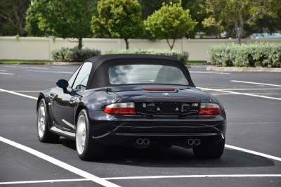 1999 BMW M Roadster in Cosmos Black Metallic over Black Nappa