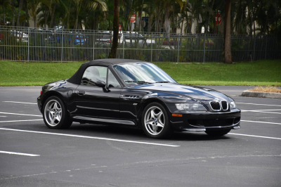 1999 BMW M Roadster in Cosmos Black Metallic over Black Nappa