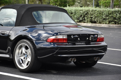 1999 BMW M Roadster in Cosmos Black Metallic over Black Nappa