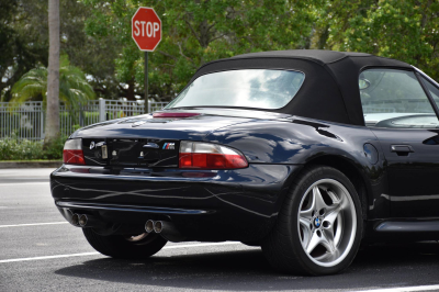 1999 BMW M Roadster in Cosmos Black Metallic over Black Nappa