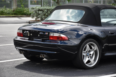 1999 BMW M Roadster in Cosmos Black Metallic over Black Nappa