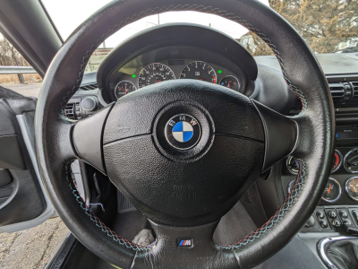 1999 BMW M Roadster in Arctic Silver Metallic over Black Nappa