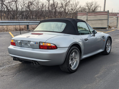 1999 BMW M Roadster in Arctic Silver Metallic over Black Nappa