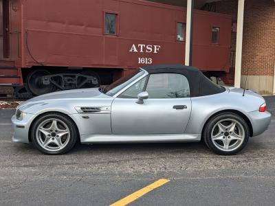 1999 BMW M Roadster in Arctic Silver Metallic over Black Nappa