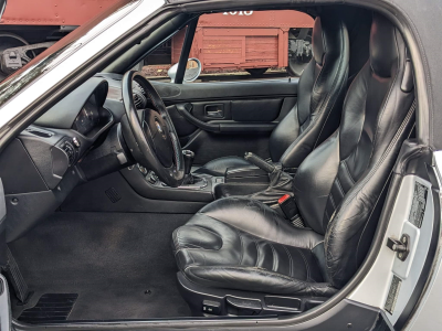1999 BMW M Roadster in Arctic Silver Metallic over Black Nappa