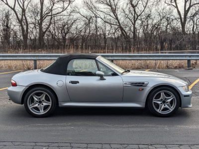 1999 BMW M Roadster in Arctic Silver Metallic over Black Nappa