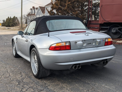 1999 BMW M Roadster in Arctic Silver Metallic over Black Nappa