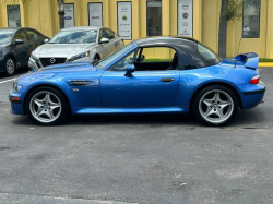 1999 BMW M Roadster in Estoril Blue Metallic over Estoril Blue & Black Nappa