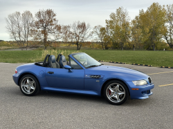 1999 BMW M Roadster in Estoril Blue Metallic over Estoril Blue & Black Nappa