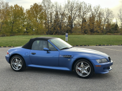 1999 BMW M Roadster in Estoril Blue Metallic over Estoril Blue & Black Nappa