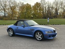 1999 BMW M Roadster in Estoril Blue Metallic over Estoril Blue & Black Nappa