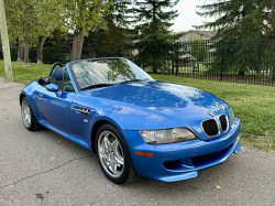 1999 BMW M Roadster in Estoril Blue Metallic over Estoril Blue & Black Nappa