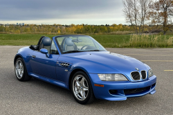 1999 BMW M Roadster in Estoril Blue Metallic over Estoril Blue & Black Nappa