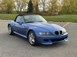 1999 BMW M Roadster in Estoril Blue Metallic over Estoril Blue & Black Nappa