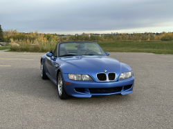 1999 BMW M Roadster in Estoril Blue Metallic over Estoril Blue & Black Nappa