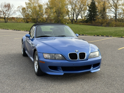 1999 BMW M Roadster in Estoril Blue Metallic over Estoril Blue & Black Nappa