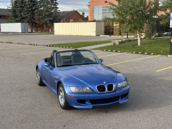 1999 BMW M Roadster in Estoril Blue Metallic over Estoril Blue & Black Nappa