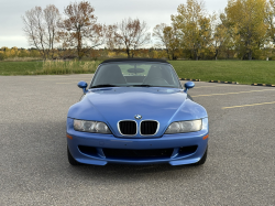 1999 BMW M Roadster in Estoril Blue Metallic over Estoril Blue & Black Nappa