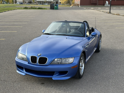 1999 BMW M Roadster in Estoril Blue Metallic over Estoril Blue & Black Nappa