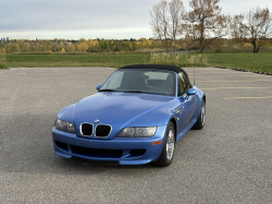 1999 BMW M Roadster in Estoril Blue Metallic over Estoril Blue & Black Nappa