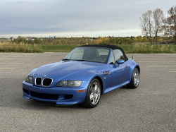 1999 BMW M Roadster in Estoril Blue Metallic over Estoril Blue & Black Nappa