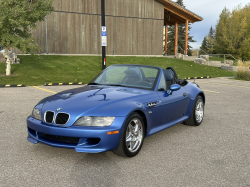 1999 BMW M Roadster in Estoril Blue Metallic over Estoril Blue & Black Nappa