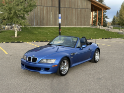 1999 BMW M Roadster in Estoril Blue Metallic over Estoril Blue & Black Nappa