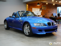 1999 BMW M Roadster in Estoril Blue Metallic over Estoril Blue & Black Nappa