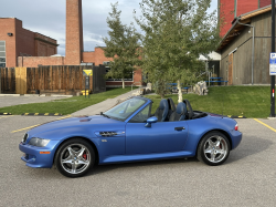 1999 BMW M Roadster in Estoril Blue Metallic over Estoril Blue & Black Nappa