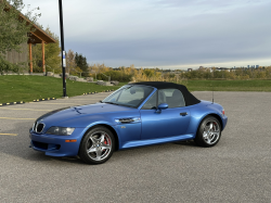 1999 BMW M Roadster in Estoril Blue Metallic over Estoril Blue & Black Nappa