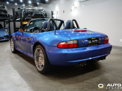 1999 BMW M Roadster in Estoril Blue Metallic over Estoril Blue & Black Nappa