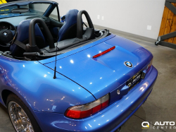 1999 BMW M Roadster in Estoril Blue Metallic over Estoril Blue & Black Nappa