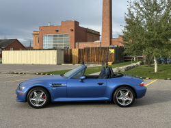 1999 BMW M Roadster in Estoril Blue Metallic over Estoril Blue & Black Nappa