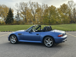 1999 BMW M Roadster in Estoril Blue Metallic over Estoril Blue & Black Nappa