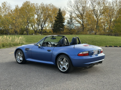 1999 BMW M Roadster in Estoril Blue Metallic over Estoril Blue & Black Nappa
