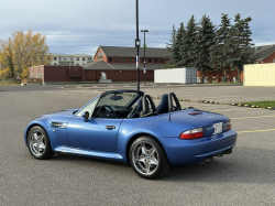 1999 BMW M Roadster in Estoril Blue Metallic over Estoril Blue & Black Nappa
