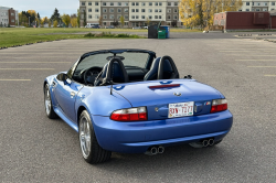1999 BMW M Roadster in Estoril Blue Metallic over Estoril Blue & Black Nappa