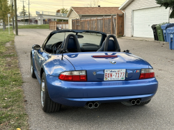 1999 BMW M Roadster in Estoril Blue Metallic over Estoril Blue & Black Nappa