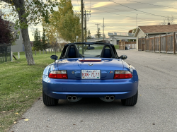 1999 BMW M Roadster in Estoril Blue Metallic over Estoril Blue & Black Nappa